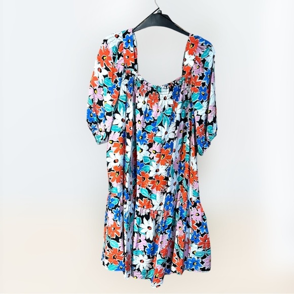 Papaya Dresses & Skirts - Floral summer multicoloured dress papaya size 16 new summer pattern la…